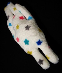 Craftholic White Rabbit Star Plush RAB 17″ Stuffed Animal Toy Cushion Pillow