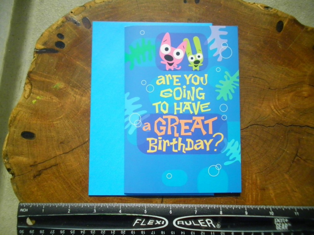 Rare Vintage Original Hoops & Yoyo Greeting Card For Sale or Trade (Read)