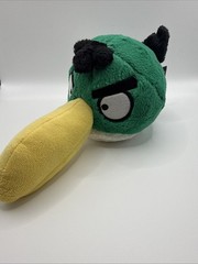 Angry Birds Plush Toy Lot of 3 Rovio 2010 Stuffed Animal Set Bundle