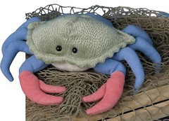 Douglas Cuddle Toys Buster the Crab #3741 Stuffed Animal Toy
