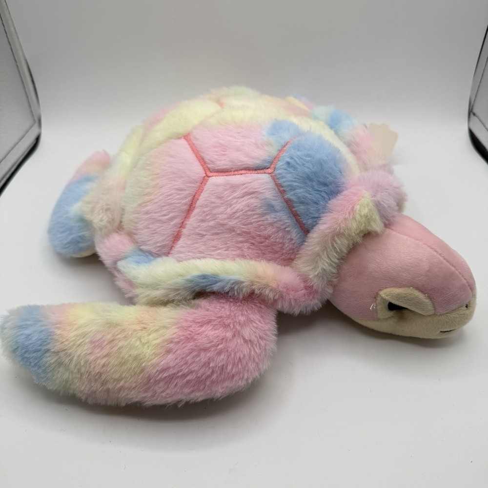 Simply Southern Tracker Turtle Plush Large Tie Dye Sea Turtle Stuffed Animal