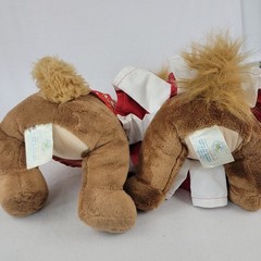 Build-A-Bear Alvin and Brittany Chipmunks Plush Stuffed Animals Hawaiian Cheer