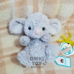 Jellycat Yummy Mouse NWT FREE BAG & BOW Plush Cute Soft Gift Authentic US SELLER
