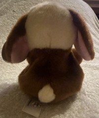 PairPals PBS Kids Clover Bunny/Rabbit Mini Plush Brown/White #1-100 Tag Easter