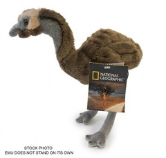 🐦 National Geographic Lelly Emu Plush – Quality Educational