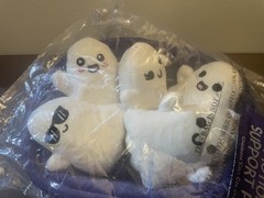 Emotional Support Ghosts Relatable Glow In The Dark Cute Plushies