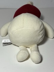 Bunnies By The Bay Marshmallow The Snowman Red Hat Embroidered Face 9 Inch SOFT