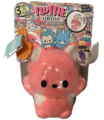 NEW FLUFFIE STUFFIEZ PAWS THE CAT PULL THE FLUFF pull it reveal it stuff it