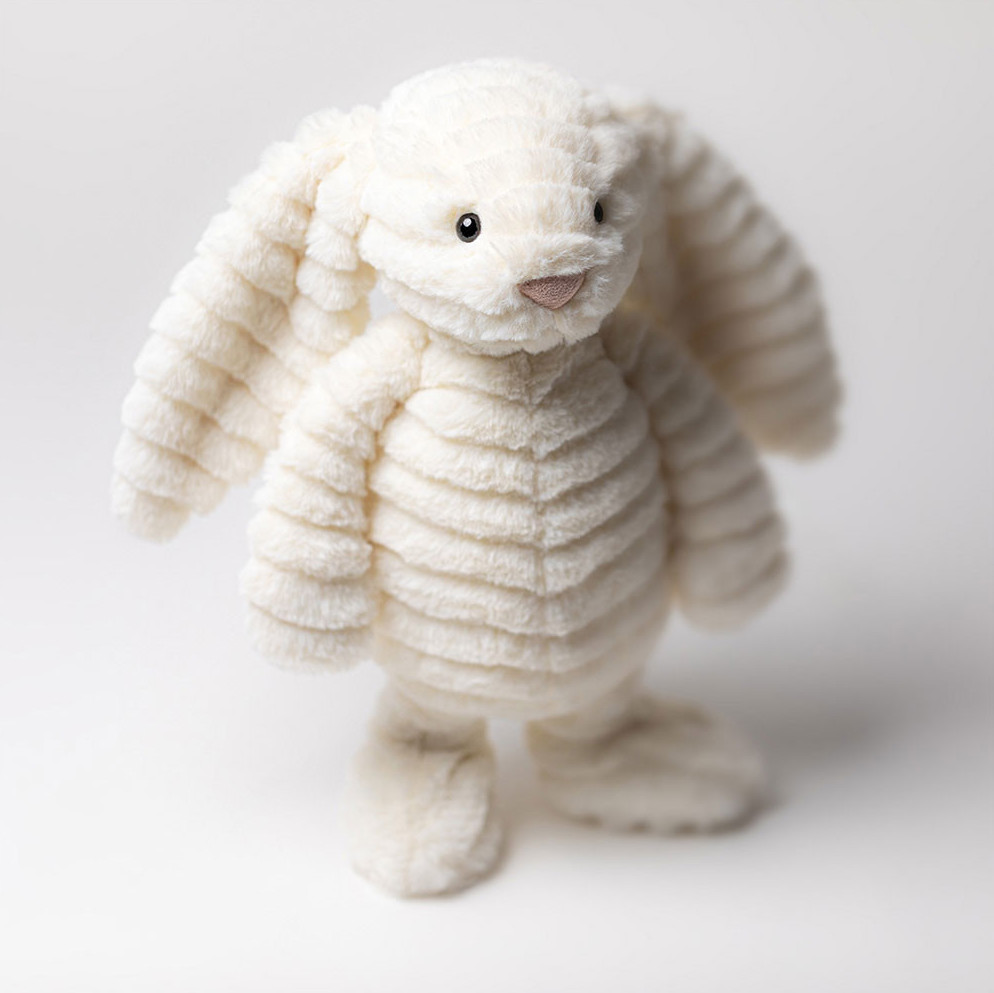 Jellycat Bashful Luxe Bunny Nimbus Plush Rabbit Includes Dust Bag For Easter