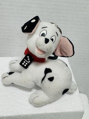 Applause 102 Dalmations Disney Plush dog Keychain 4”