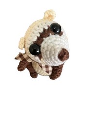 Handmade Crochet Mini Ferret Stuffed Animal
