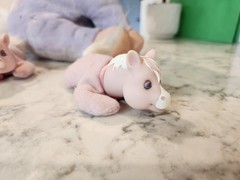 Hasbro Pony Surprise 1994 Purple Sitting 2 Babies 8783 Rare
