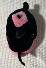 Squishmallows Emily the Black Bat Pink Pumpkin 12″ NWT, 2023 Halloween