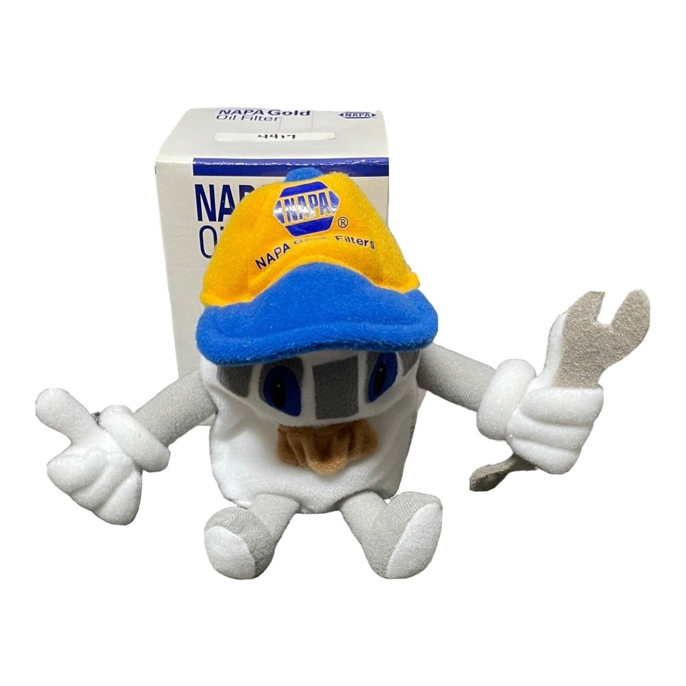 NAPA Gold Filters Max The Oil Filter 6″ Promotional Bean Bag Plush Soft