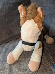 Passport Hugfun International Brown & White Plush Horse Stuffed Animal Toy 18”