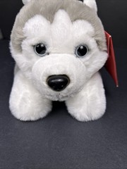 FAO Schwarz Adopt-A-Pet Husky Dog 15” Blue Eyes – New With Tags
