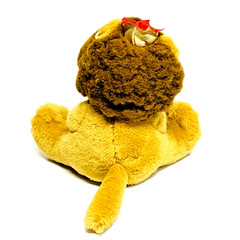 Hallmark Lion Plush Heart & Bow 10″ Sitting Down Stuffed Animal Toy King Plushie