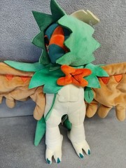 2017 Pokemon Decidueye Plush Poseable Wings 12″