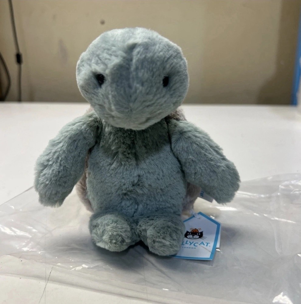 Jellycat Original Bashful Turtle – RARE- HTF – NWT – AUTHENTIC