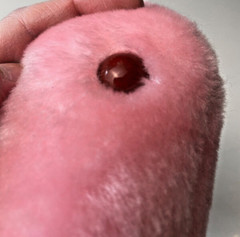 Giant Microbes Swine Flu by Drew Oliver NWT Pink Plush Toy 6 inches 2009