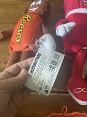 Lot Hershey Park Plush Stuffed Candy Chocolate Twizzlers Reese’s Cup Kiss New