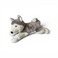 27in RARE Aurora World Siberian Husky Flopsie Dog Stuffed Animal Pillow Plush
