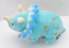Disney Animal Kingdom Triceratops Plush 11.5″ Blue Dinoland Dinosaur Stuffed Toy