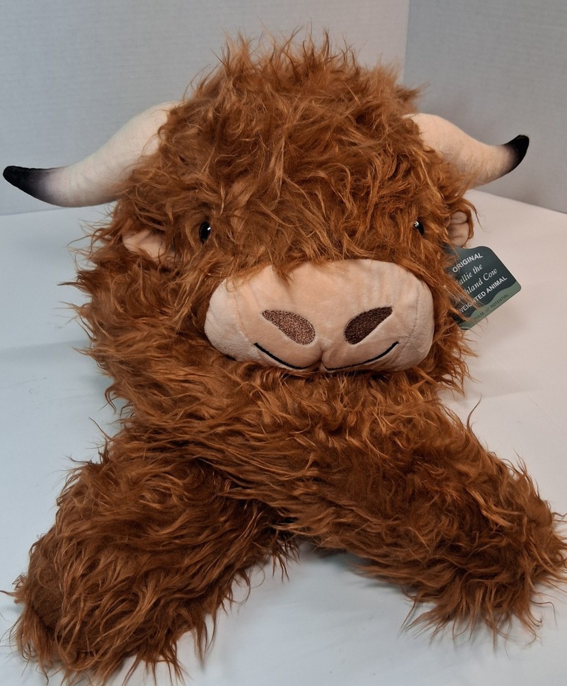 NWT Pulse of Potential Hallie the Highland Cow Weighted Arms Plush 3yrs – Adult