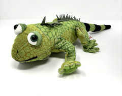GANZ Webkinz Iguana Plush Lizard Stuffed Animal Green Toy HM340