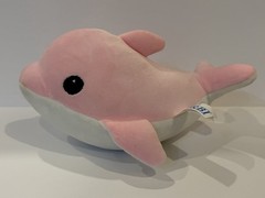 RBI Pink “7 Dolphin Plush Stuffed Animal Toy Small 2025 Spot Clean Only
