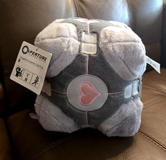 Portal Companion Cube Plush Good Smile Connect Valve Official Licensed w/Tags