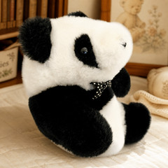 Gund 1985 Domino #2025 Panda Plush Original Ear & Tush Tags Korea 8″ Tall