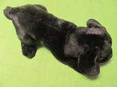 VIAHART – Tiger Tale Toys Realistic Black Puppy Dog Plush Stuffed Animal 17″