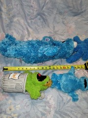Sesame Street Plush Lot Of 8 – Cookie Monster Big Bird Elmo Ernie Bert Oscar