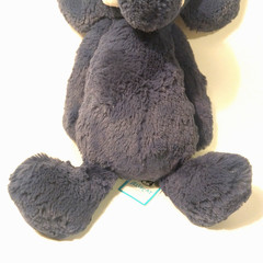 Jellycat Elephant Medium Bashful Blue 12″ RETIRED New with Tags Ultra Soft