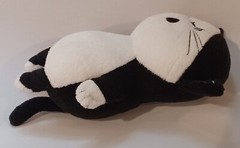 GUND Bitte Mitte Momoro Lupp Angry Plush Cat Kitty Stuffed Animal Black White