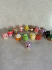 Squish A Long Random 15 With Rare DINA Series 1. One Inch Toys