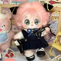20cm Anime SPY×FAMILY Anya Forger Fluffy Dolls Cotton Stuffed Body