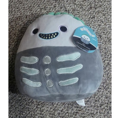 Squishmallows Monster Plush Doll Halloween Gray/White/Green Washable Small 2021