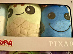 Cuutopia 5” Squishy Plush Stuffed Animal Toys- Set of 8 Disney 100 Pixar Mattel