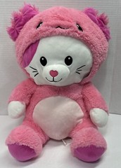 SPLISH Axolotl Cat Plush Disguisimals Peek-A-Boo Stuffed Toy 15 Inches P