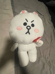 Line Friends I HEART YOU Cony Plush Stuffed Animal Japan Anime