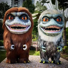 Critters Plush Doll – Space Crite Movie Figure, Creepy Funny Monster Toy