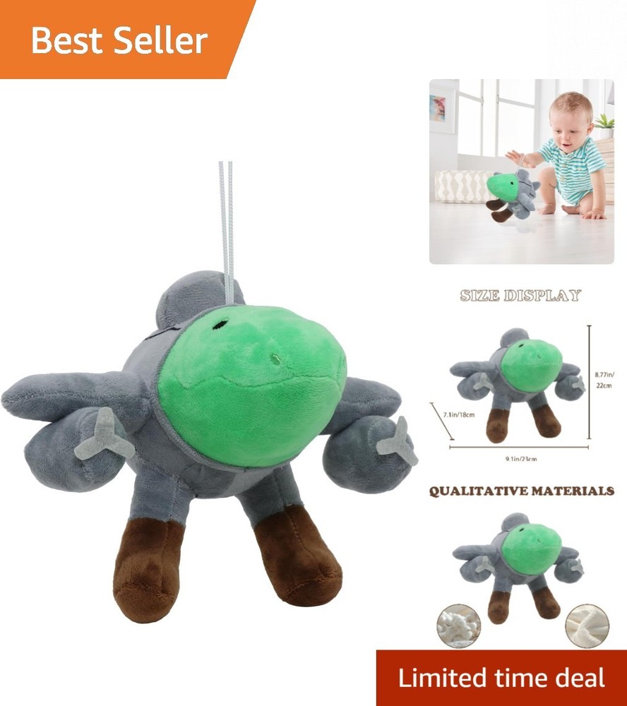 Adorable 9-Inch Crocodile Plushie Toy for Active Imagination – Boys & Girls Gift