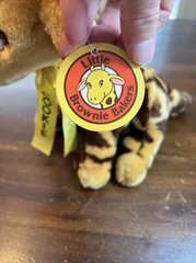 Vintage 1983 Dakin Josie 11” Giraffe Plush Little Brownie Bakers Cookie Safari