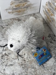 Webkinz Seal HM023 NWT w/ Sealed Code Retired Ganz White Plush Stuffed Animal