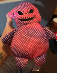 8″ inch Oogie Boogie Plush! Pink & Purple Cartoony Style EUC