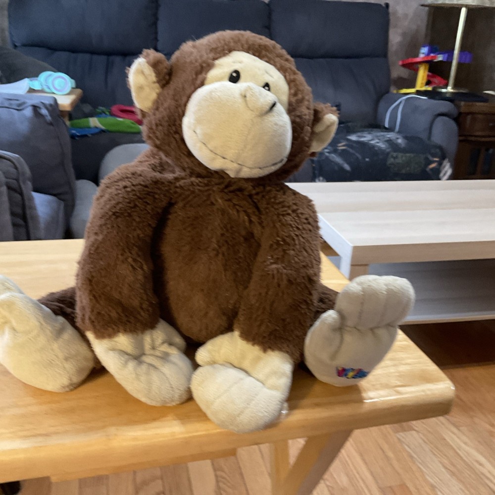 Webkinz Jr Plush Brown Monkey Circus Jungle Safari Zoo Ganz Stuffed Animal