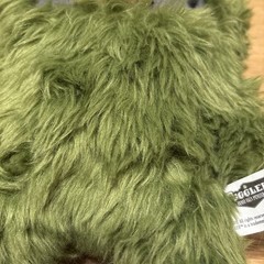 Fuggler Funny Ugly Monster Rare Green Soft Plush Furry Spin Master Teeth