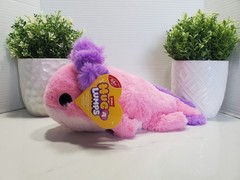 Hug-A-Lumps ALLY The Furry AXOLOTL 12-Inch Weighted Plush 1.3 Lbs 💗 NEW